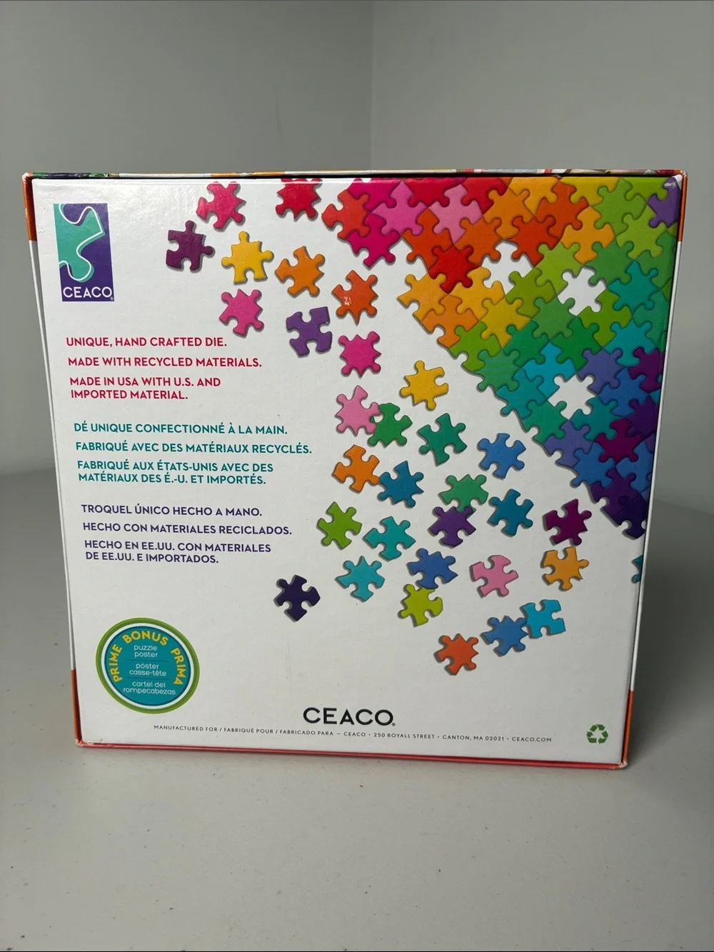 CEACO Cookies Christmas Tree Farm Truck 300-Piece Kids Puzzle - Red